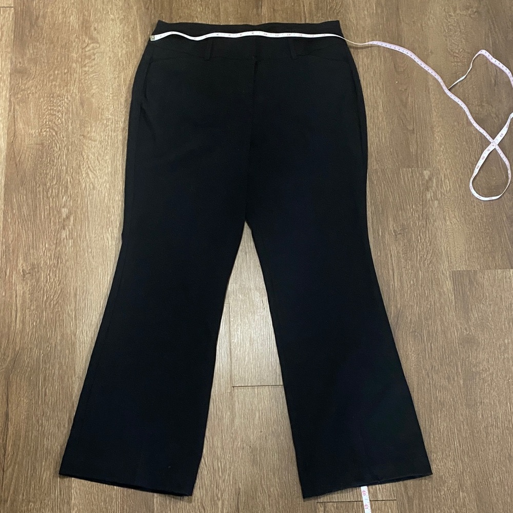 Black Wide-Leg Trousers